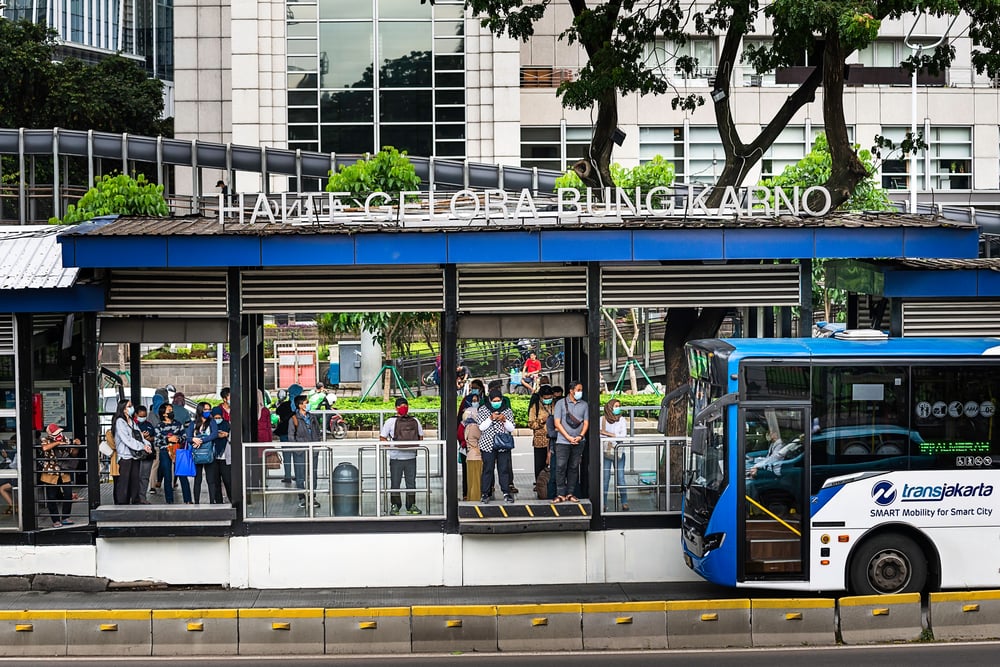 Transjakarta E-buses