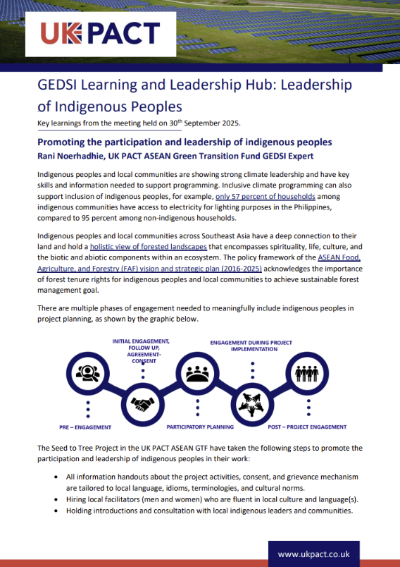 Indigenous leadership 